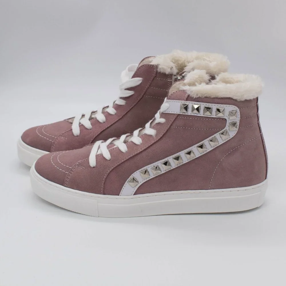 Steve Madden Women's Tracey-F High-Top Embellished Sneakers‎